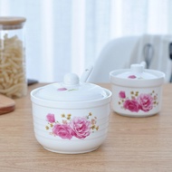 0.5kg Half Catty Salt Shaker Ceramic Seasoning Jar Large Capacity Easy Small Fresh 1 Oil Splash Spic