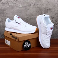 PUTIH Reebok Classic Leather Shoes Full All White White