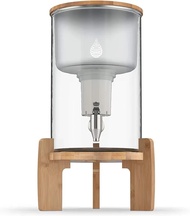 Glass alkaline water filter dispenser-countertop water filter system-purifier pitcher for home and o