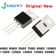 Chip 10pcs FQP2N60C 4N60 FQP6N60 5N60 7N60 8N60 13N60 FQP12N60 FQP20N60C 8N80C 10N60C TO-220