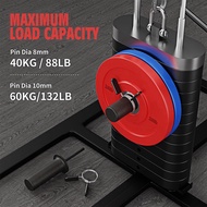 GO Auto-Weight Stack Pin Gym Pin with Spring Clip CollarWeight Pins for Weight Stack Machine Strengt