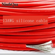 【☊HOT☊】 fka5 1metre 13awg Silicone Wire Ultra Flexiable Cable 2.5mm2 High Temperature Test Line Wire