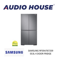 SAMSUNG RF59A7672S9 553L 4 DOOR FRIDGE ***2 YEARS WARRANTY BY SAMSUNG***