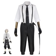 Bungou Stray Dog Atsushi Nakajima cos costume Halloween cosplay Stage costume Atsushi Nakajima cos c