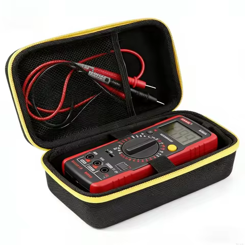 Portable Shockproof EVA Storage Case for Fluke Multimeter F115C F117C F17B+ Electrician Test Tool Ca
