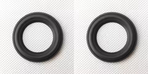 2Pcs 1.5 Inch 41mm Speaker Rubber Surround Wide Side Speaker Repair Parts Folding Edge diy For Tmall