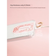 phone charm handphone chain ❊Ekax Anti-Lost Mobile Phone Lanyard Clip Strong Phone Wrist Strap Gaske