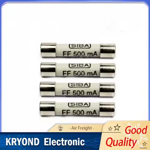 10PCS SIBA Ceramic Fuse 6.3x32mm FF315mA FF500mA FF630mA FF800mA 10A 16A 1000V for Multimeter