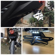 RS150 V1 V2 NUMBER PLATE HOLDER WT LED RS150 TAIL TIDY