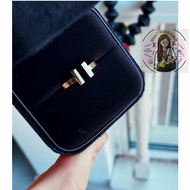 Shaw Second-Hand TIFF NY & CO. T WIRE Rose Gold Ring Men Women Same Style Ready Stock 1ff b0e19