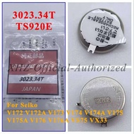 New TS920E 3023.34T TS-920E 3023-34T 3023 34T TS920  Watch Kinetic Energy Rechargeable Battery V172 