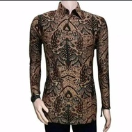 Kemeja Batik Pria Lengan Panjang Baju Batik Pria Batik Pekalongan Kemeja Batik Modern Kemeja Kantor 