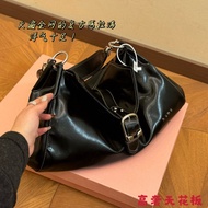 Motorcycle Cross-body Shoulder Leather Bag Women Fashion Casual All-match High-end Feel b6e 301c5