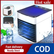 Original Japan Air Conditioner Mini Air Cooler Portable Aircon Arctic Air Ultra Air Cooler Mini Desktop Air Cooler with 7 Color Led Night Ligh Personal Space Cooler Aircon for Small Room Small Car Mobile Mini Aircon
