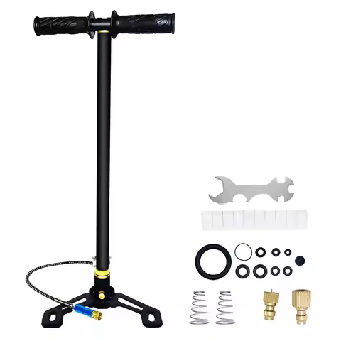 TUXING 300Bar 4500Psi 30Mpa PCP Pump High Pressure 3 Stage Pump Hand Operated Air Pump For Pcp Hunti