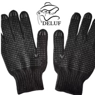 Black gloves black work gloves