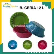 [CONTENTS 24 PCS] HAPPY/MERIAH PLASTIC BASKOM SIZE 12 ELEVEN