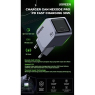 Charger Adapter Adapter Ugreen Gan Nexode Pro PD Fast Charging 30W Ugreen Charger