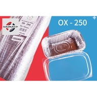 ALUMINUM TRAY OX-250 FOIL TRAY CONTAINER OX-250