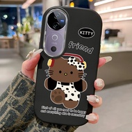 Casing Hp For VIVO V40 5G V40 Pro 5G V30 5G V30 Pro 5G V30E 5G T3 Ultra 5G Case cat Cesing camera Ke