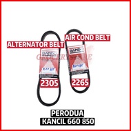 Alternator Belt Air Cond Belt Perodua Kancil 660 850 (2265)(2305) Bando