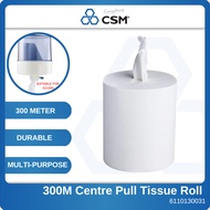 Centre Pull Tissue Roll For Refill AZ1300 300 Meter