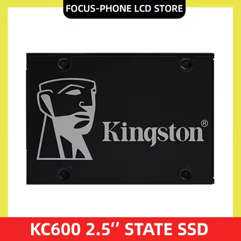 Kingston KC600 SSD 256GB 512GB 1TB 2TB 2.5 Inch Sata Iii Hdd Hard Disk HD SSD Notebook PC 1024GB Int