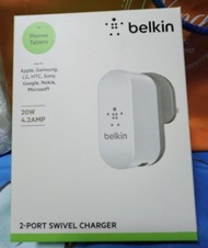 Belkin 20W 2-port 充電器