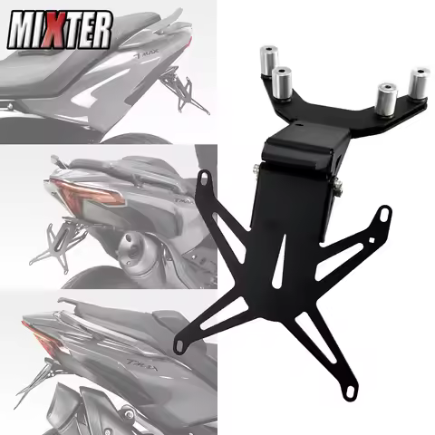 Motorcycle Tail Tidy Fender Eliminator Registration License Plate Holder For YAMAHA TMAX560 T-MAX560
