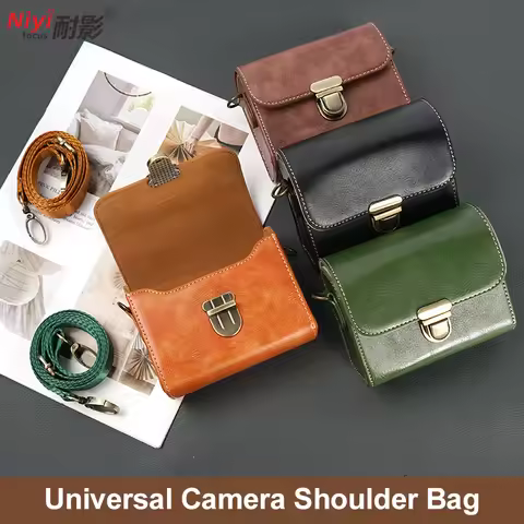 Camera Bag Small Crossbody Bag Pouch Camera Cover Storage Bag Universal for Sony ZV-1 ZV-1F ZV1 Mark