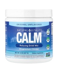 [ แมกนีเซียม แบบชง ] Natural Vitality CALM Magnesium Supplement Drink Mix