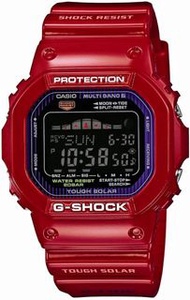 Casio G-Shock Tough Solar GWX5600C 紅色手錶