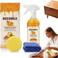 2026 Upgrade Natural Beeswax Spray, Pembersih Semburan Beeswax, Pengilat Perabot Beeswax, Semburan B