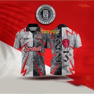 RETRO COLLAR Baju Jersey Viral Tiktok 2024 Jersey Blvckroseapparel Polo FULL SUBLIMATION 0KTY RETRO 