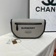 Burberry Olympia Horseferry胸包帆布腰包