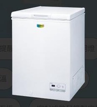 台灣三洋 105L直冷式冷凍櫃 SCF-108GE 電子式控溫 LED照明燈 智能警示提醒 防鼠鐵製底板-【便利網】