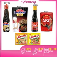 BEAUTY ABC Sweet Soy Sauce Bottle Refill Pouch/ Sedaap Sweet Soy Sauce Bottle Chicken Cooking/ Beef 