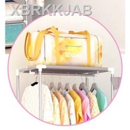 【New stock】☄❒❡Wardrobe Organizer Multipurpose Rak Almari Baju Pakaian Sangkut DIY Cloth Rack Cloth Cabinet Hanging Role