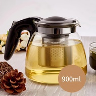 Tea Pot Tea Infuser Water Teko Kaca Teko Teh Mini Tea Cup Kaca 900 ML TEKO KACA 900ML Teapot Teko Te