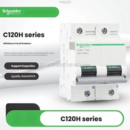 Schneider electric c120h 2p/3p/4p80a/100a/125a type d small guideway circuit breaker.
