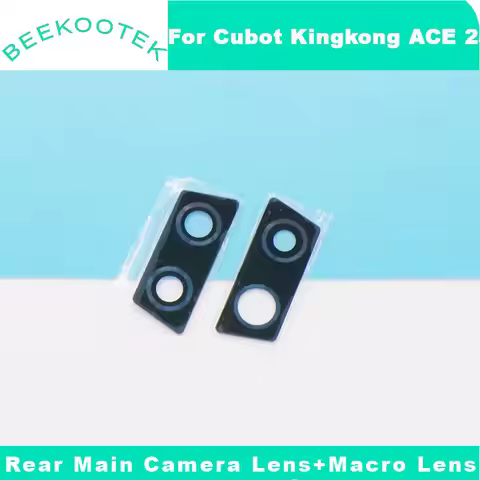 New Original Cubot KingKong ACE 2 Rear Main Camera Lens Macro Camera Lens Rear Camera Decoration Par