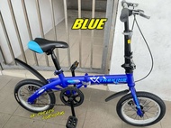 14 Treking Folding Bike Disc Brake 14 Inch Folding Bike Alloy Rim Single Speed 14" FOLDING BIKE