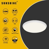 [CLE-T-18W] LED 全能調控吸頂燈 12W+15W+18W 3000K+4000K+6500K IP65