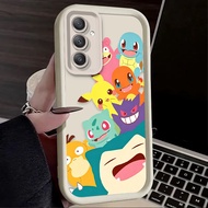 Bandai | Styles Aesthetic Pokemon Matte Case For Samsung Galaxy A16 A26 A36 A56 A05 A05S A15 A25 A35