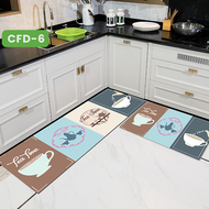 DISKON Keset Dapur Panjang 3D Anti Slip 2 in 1 120x40cm - Keset Kaki Kitchen Floor Mat Anti Slip