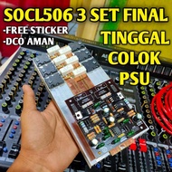 Kit power amplifier socl 506 plus final SIAP PAKAI transistor thosiba