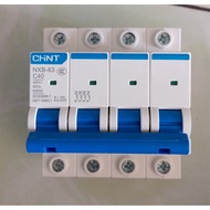 4-pole MCB Chint NXB-63 40A 6KA 4P