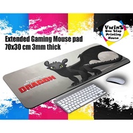 How to Train your Dragon Laptop Mat Mouse Pads Viking boy Hiccup, Toothless, Night Fury, Light Fury