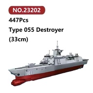 ✨Type 055 Destroyer Assembly Model 447 Pcs Keeppley Ship Brick Puzzle Building Block Toy