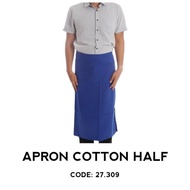 ;&;&;&;&] HALF COTTON APRON APRON/
